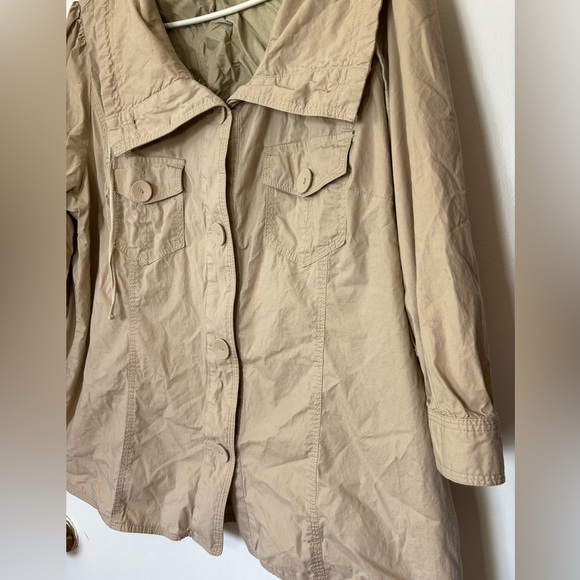 🎉4/30$🎉 Pennington Tan Oversized Jacket - Size X - Picture 3 of 5